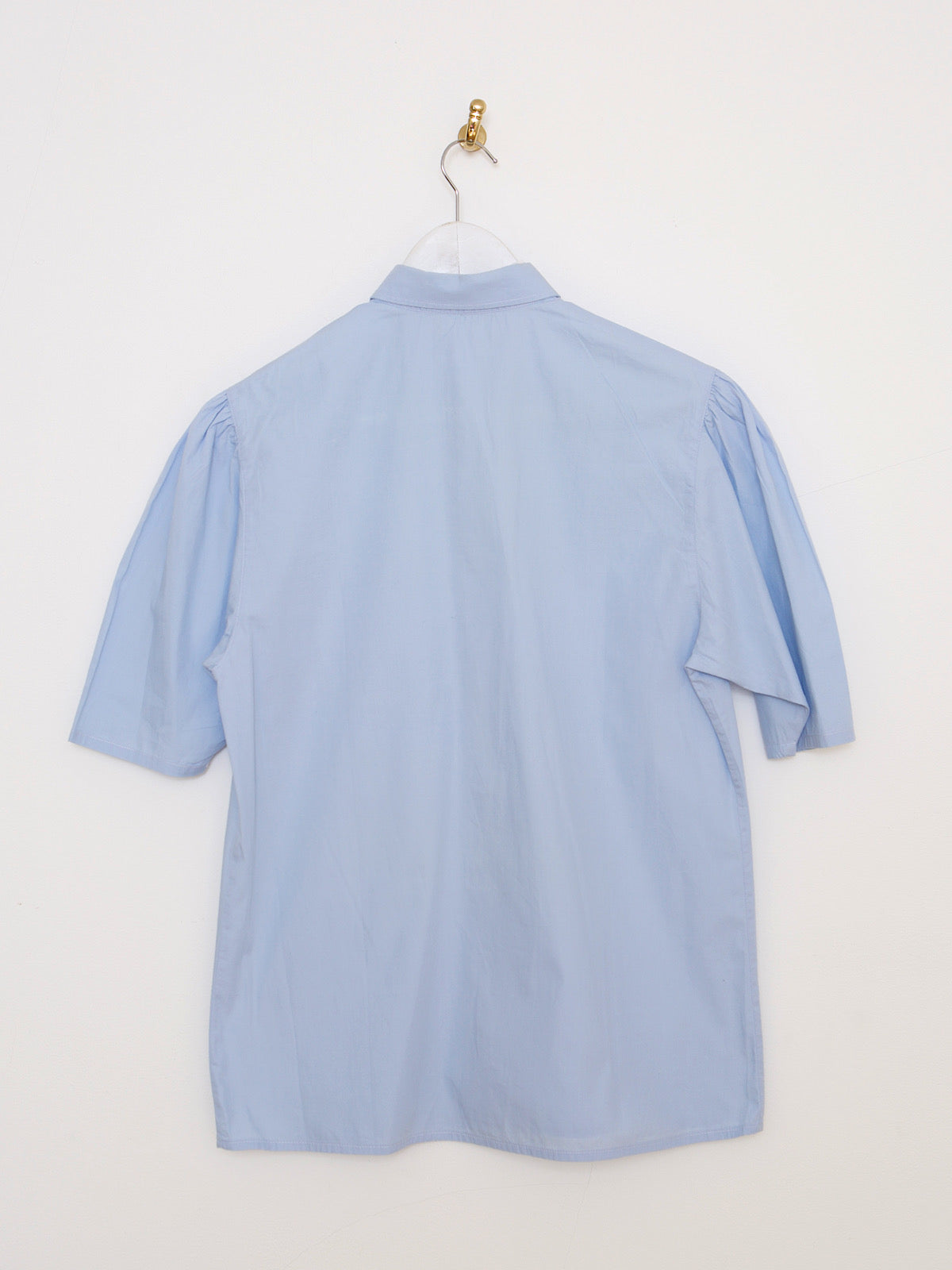 Vintage blue peter pan collar shirt