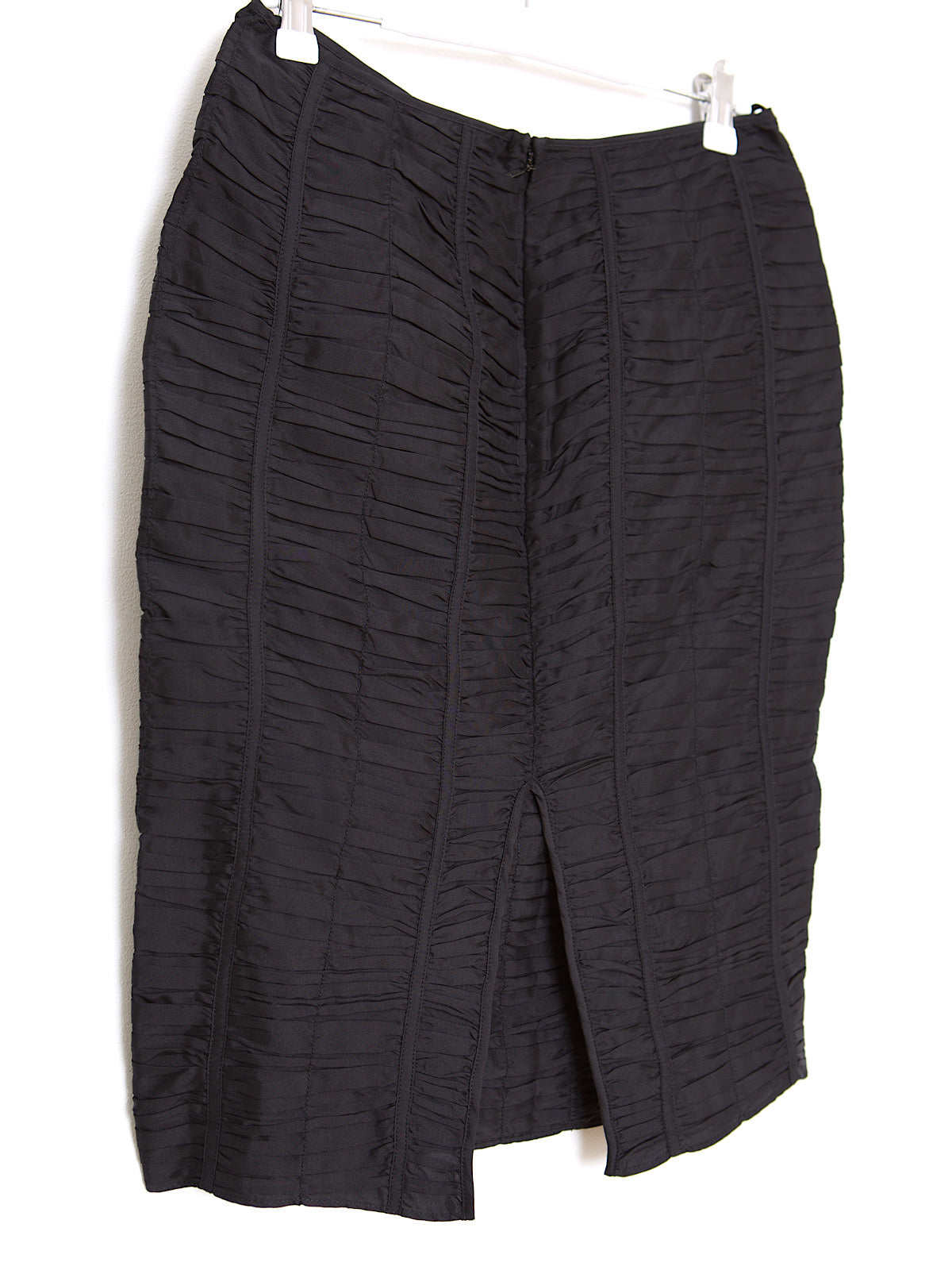 Y2K vintage Gucci pure silk pencil skirt shirt length