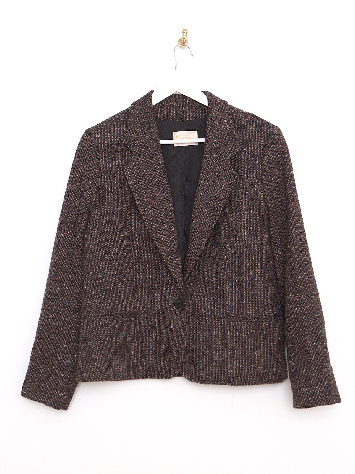 VINTAGE PENDLETON WOOL BLAZER SINGLE BREASTED