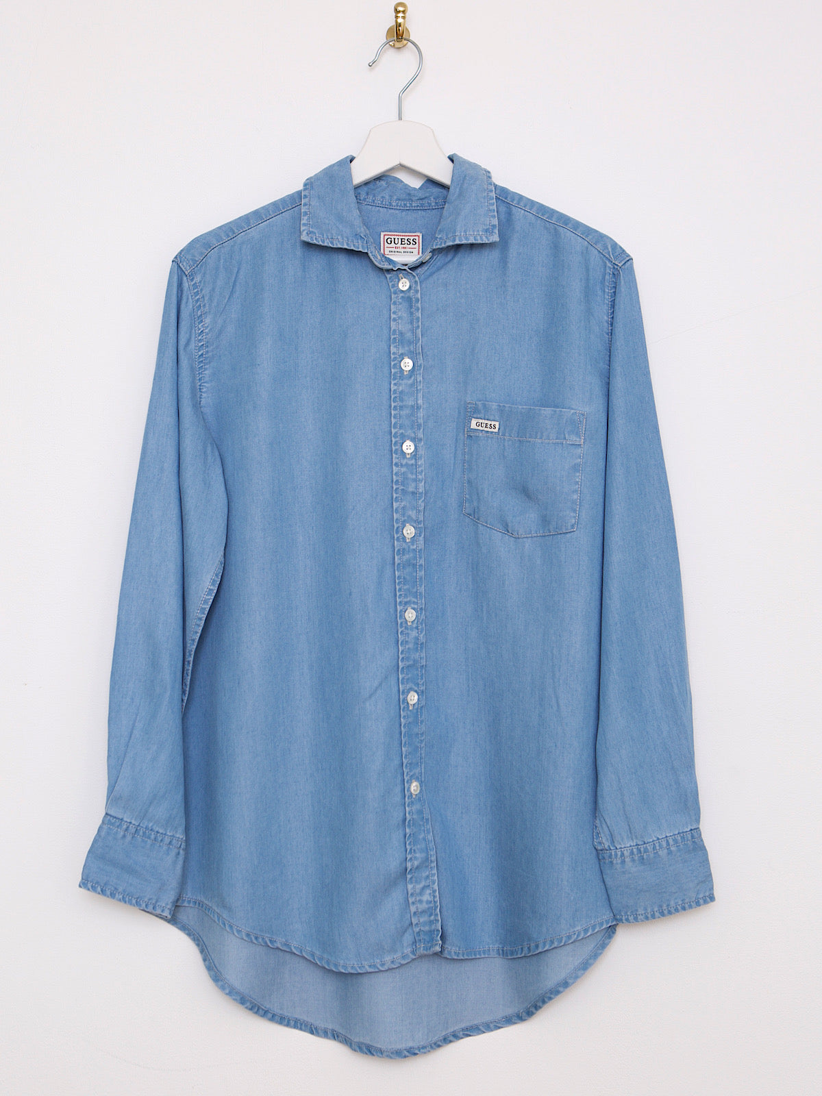 90S DENIM RELAXED SHIRT BY GUESS