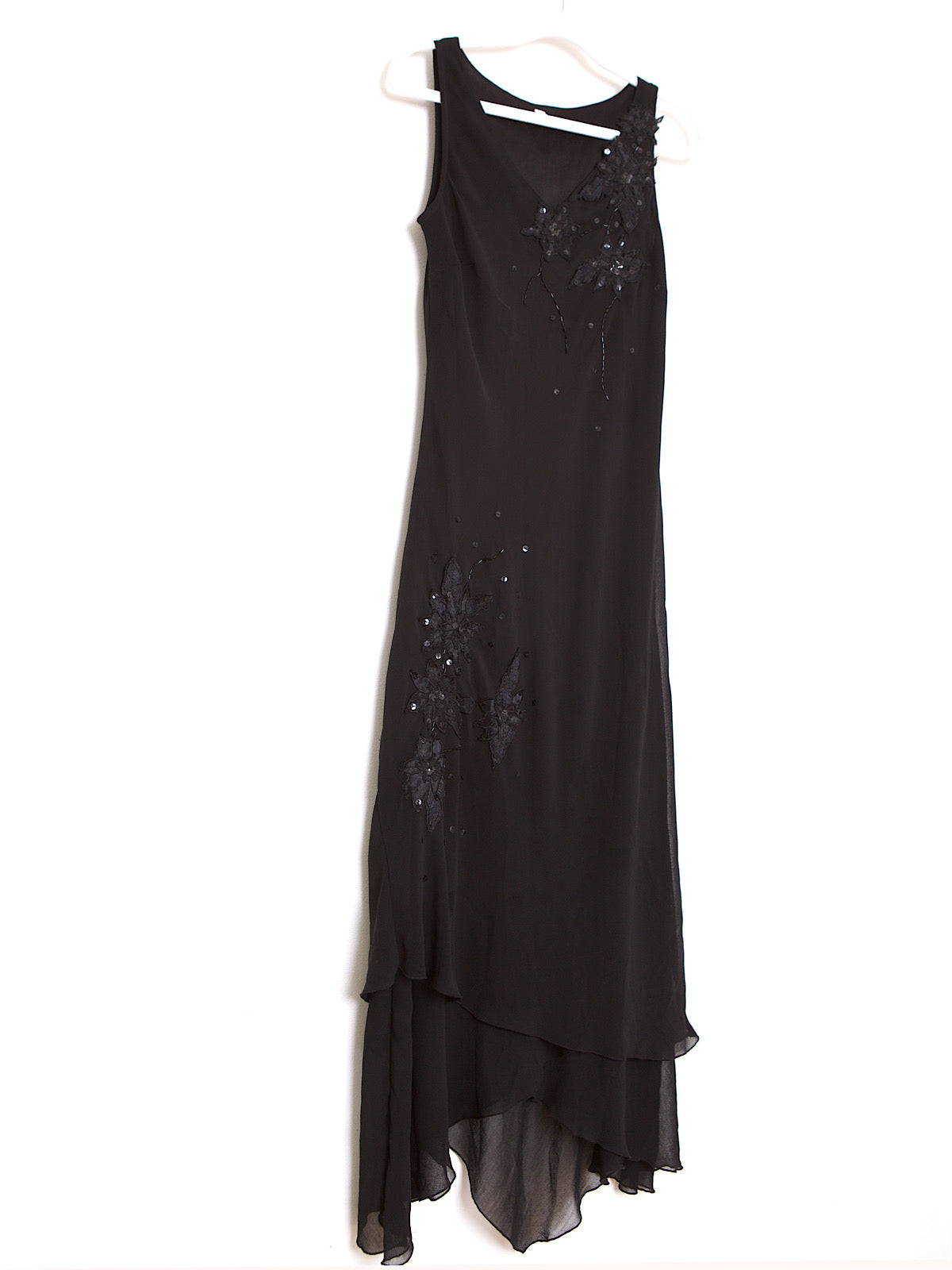Y2K VINTAGE CHIFFON PARTY DRESS