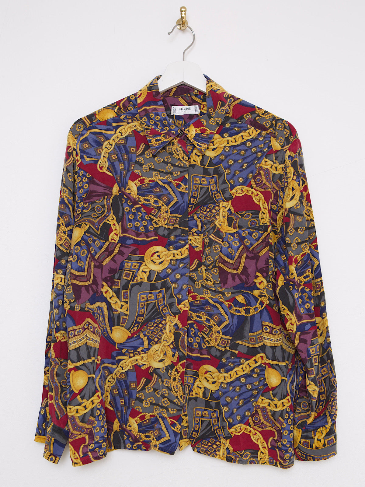 VINTAGE CELINE PURE SILK SHIRT