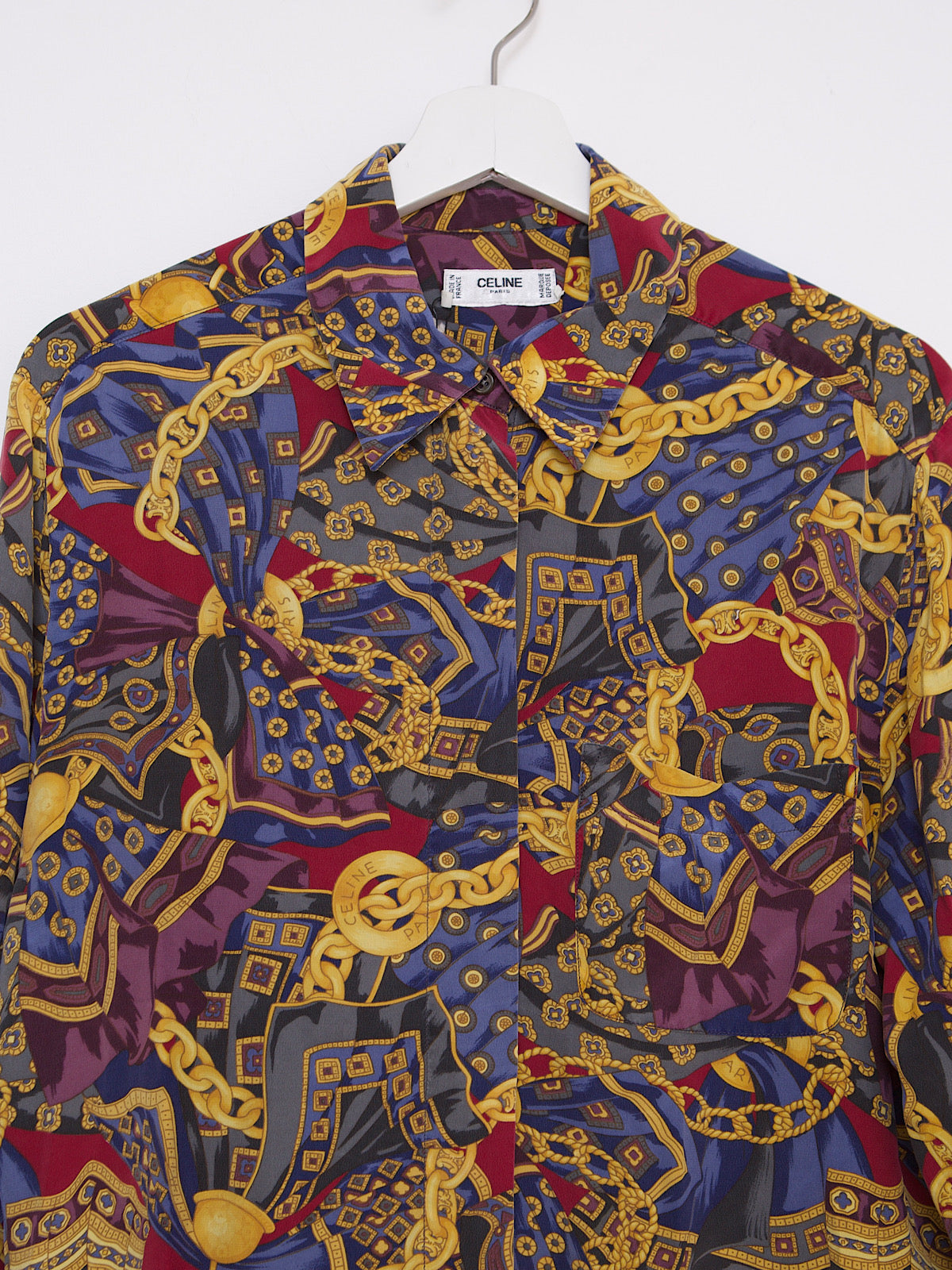 VINTAGE CELINE PURE SILK SHIRT