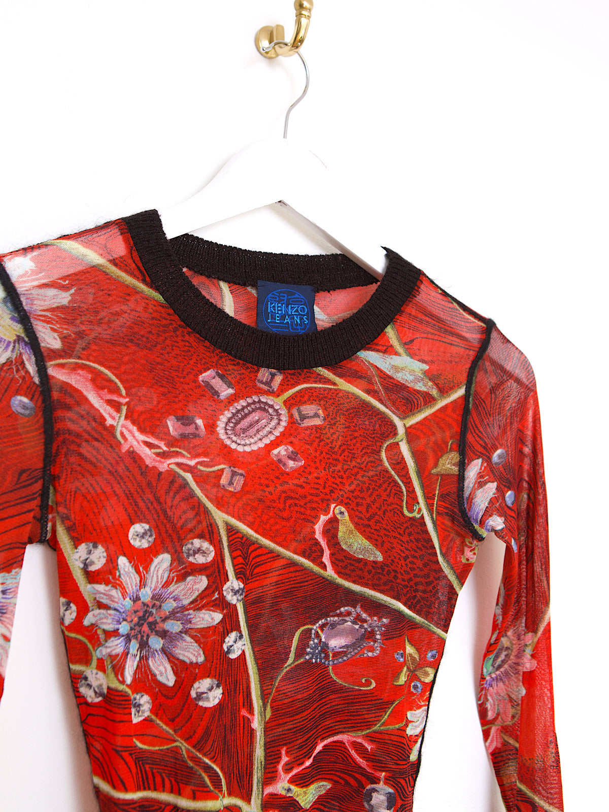 Y2K MESH TOP BY KENZO JEANS