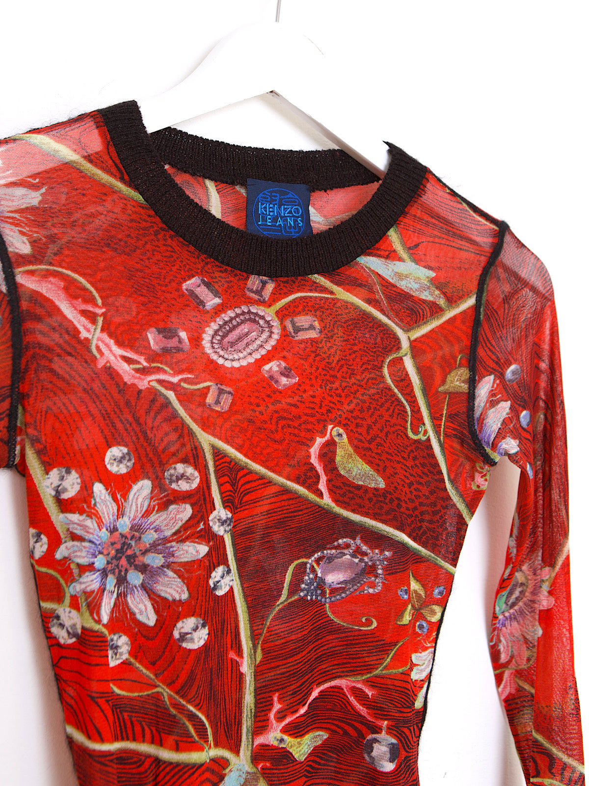 Y2K MESH TOP BY KENZO JEANS