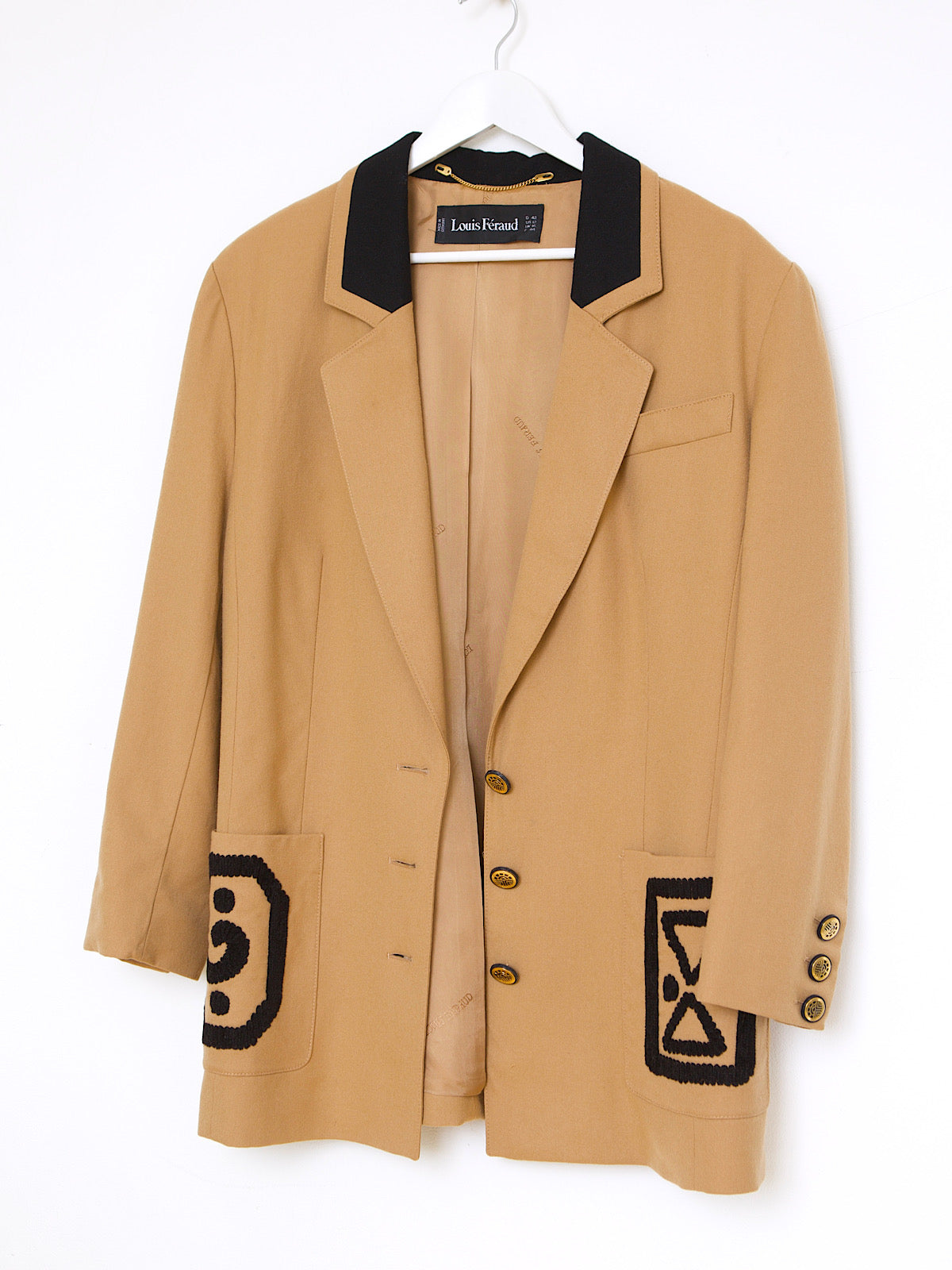 VINTAGE OVERSIZED BLAZER LOUIS FERAUD