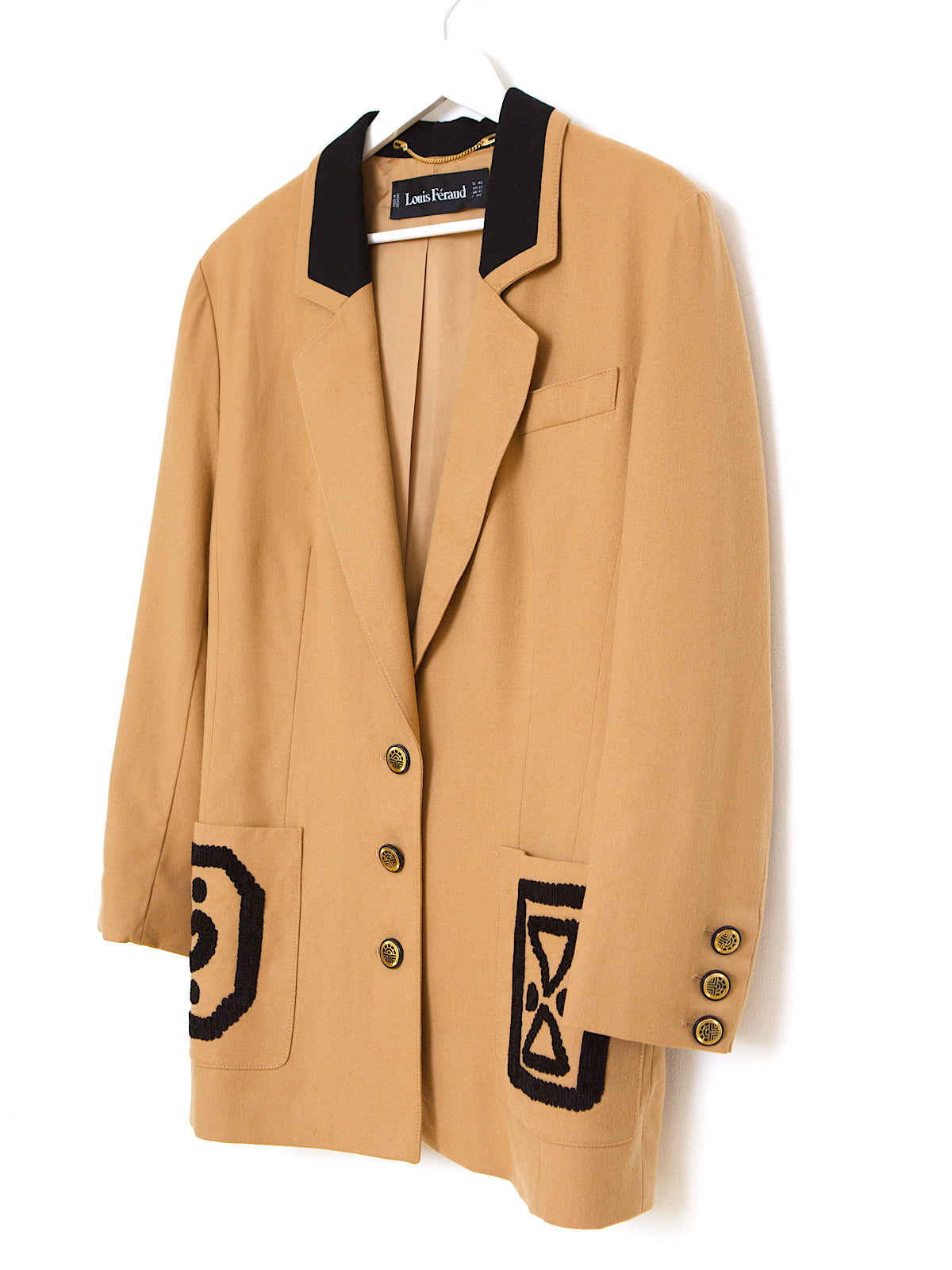 VINTAGE OVERSIZED BLAZER LOUIS FERAUD
