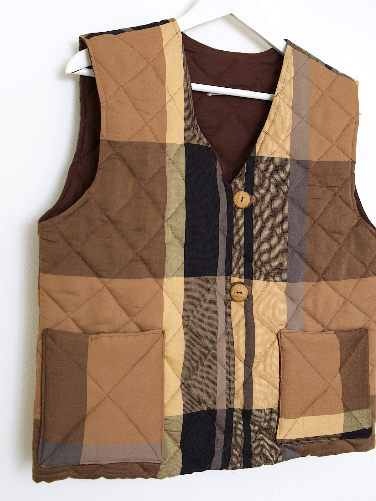 Handmade cotton waistcoat