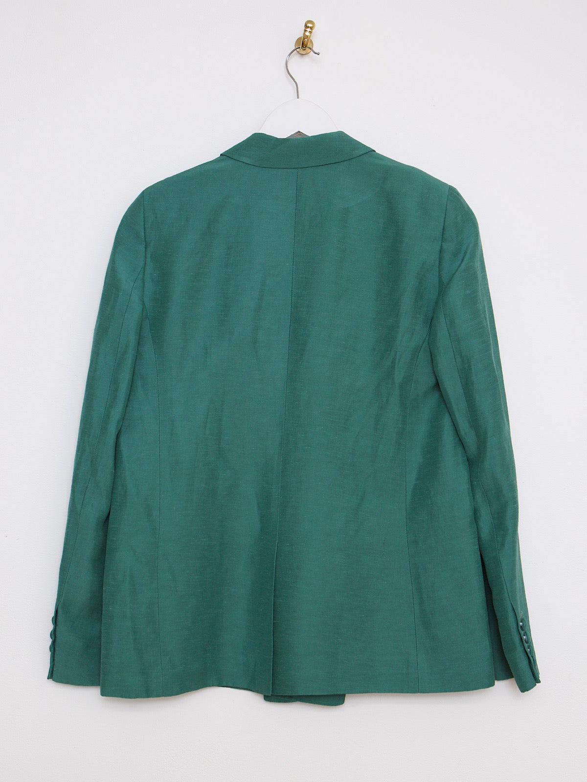 Green double breasted blazer by Cezane