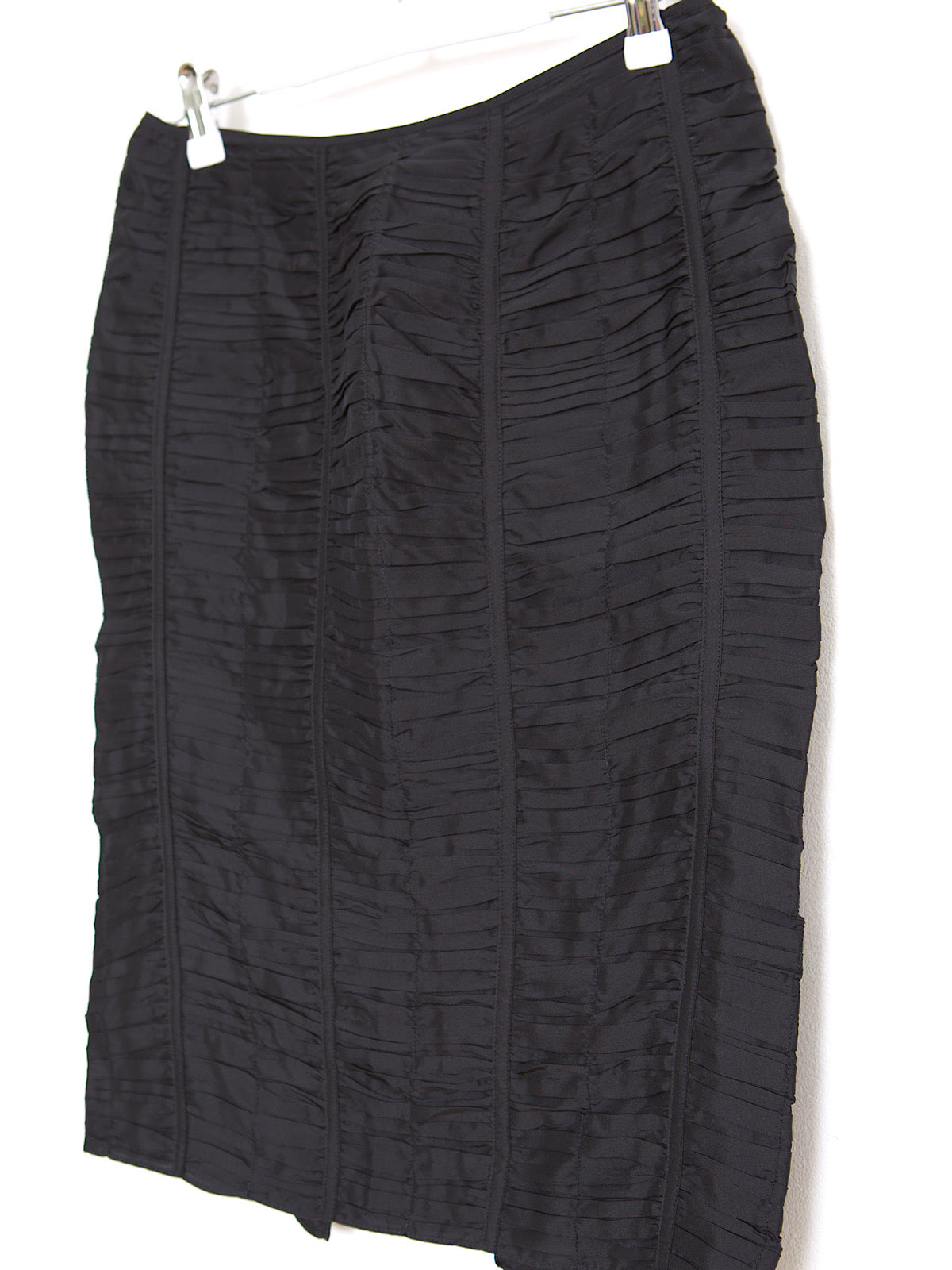 Y2K vintage Gucci pure silk pencil skirt shirt length