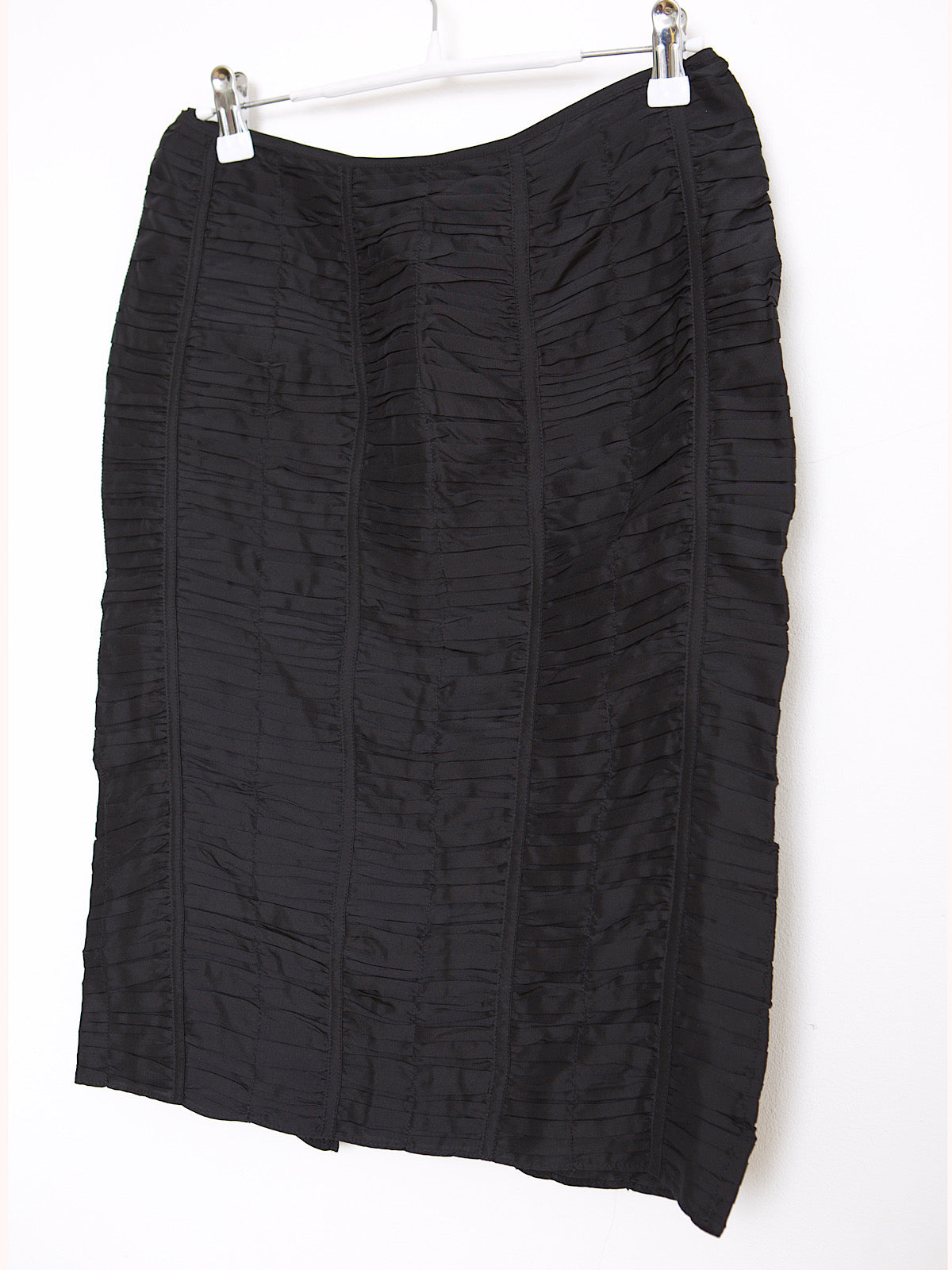 Y2K vintage Gucci pure silk pencil skirt shirt length