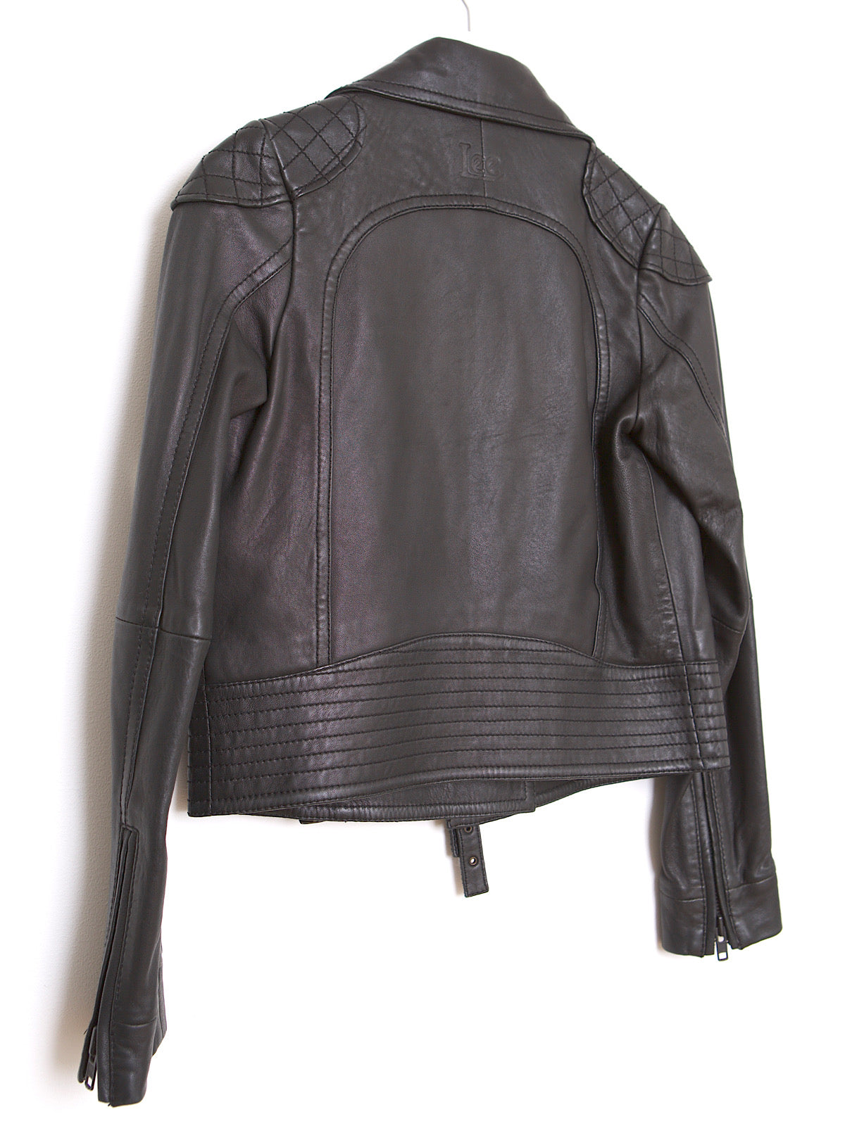 SOFT LEATHER BIKER JACKET BY LEE