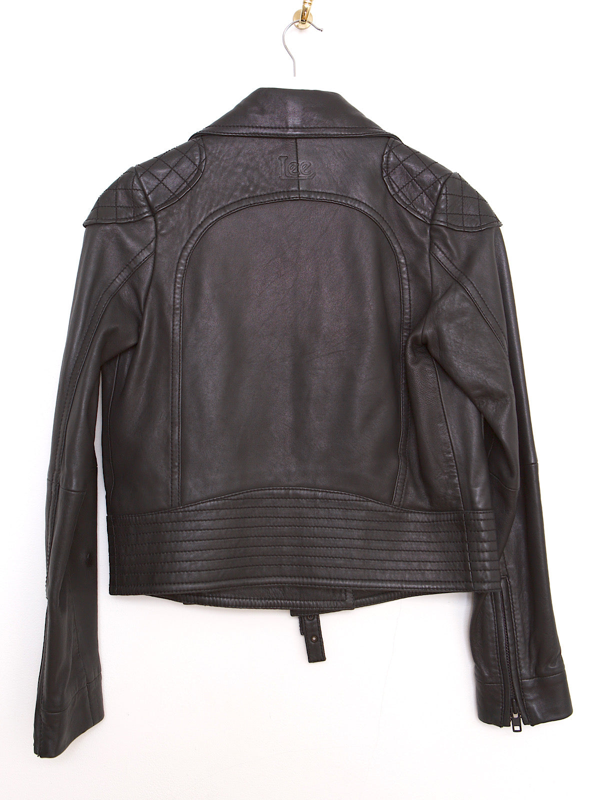 SOFT LEATHER BIKER JACKET BY LEE