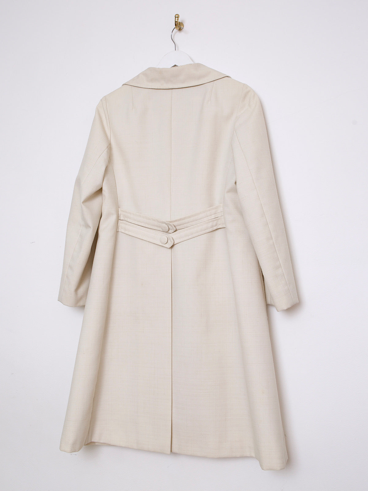 60S VINTAGE CREAM SMART COAT