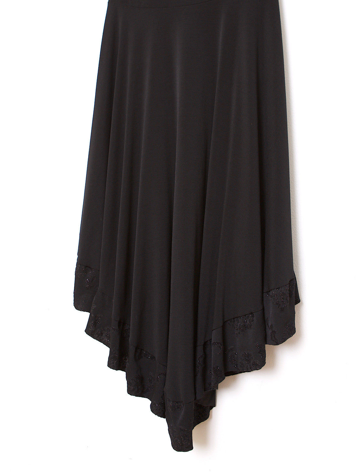 Y2K BLACK PARTY SLIP DRESS LAYERED