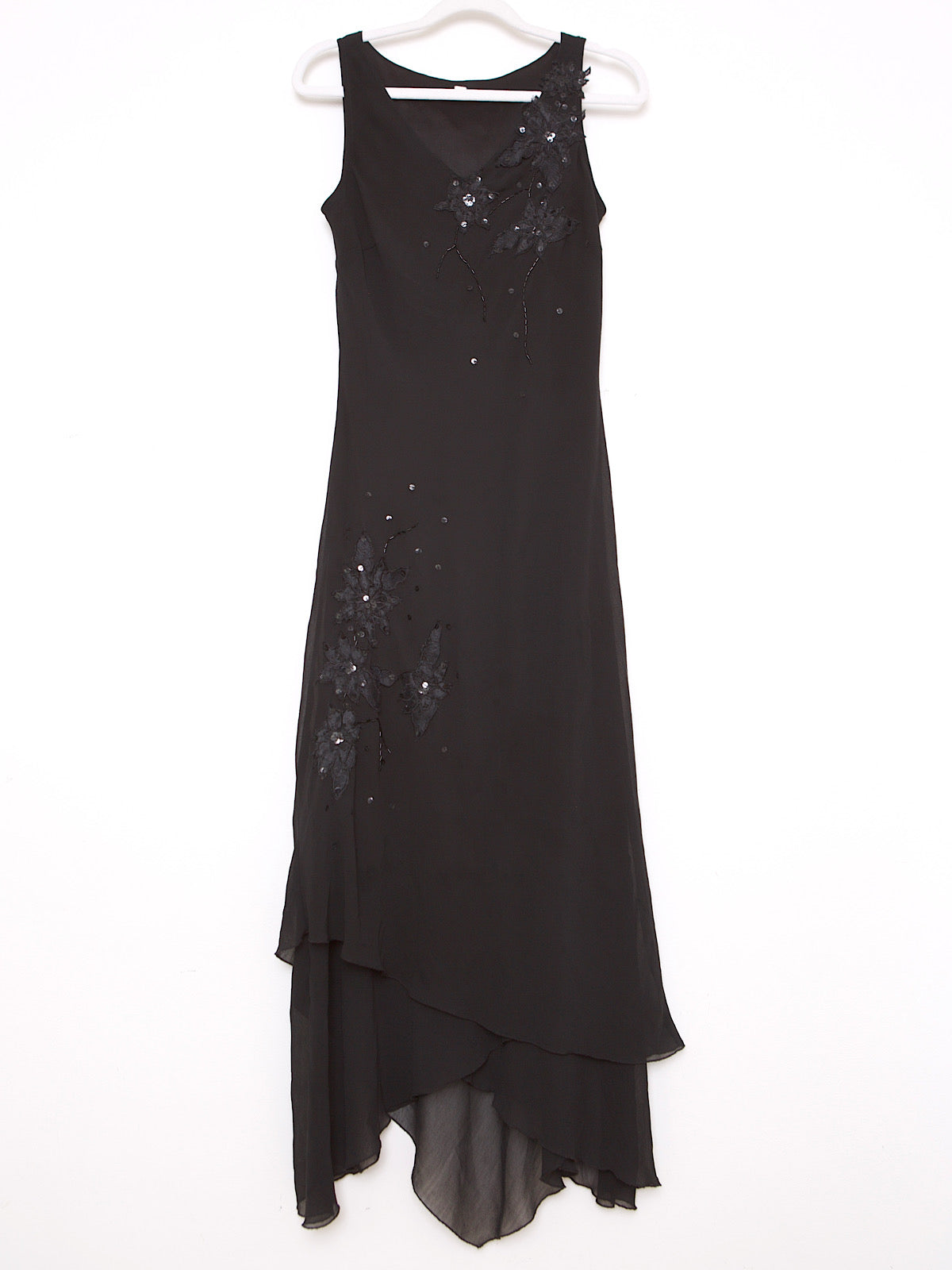 Y2K VINTAGE CHIFFON PARTY DRESS