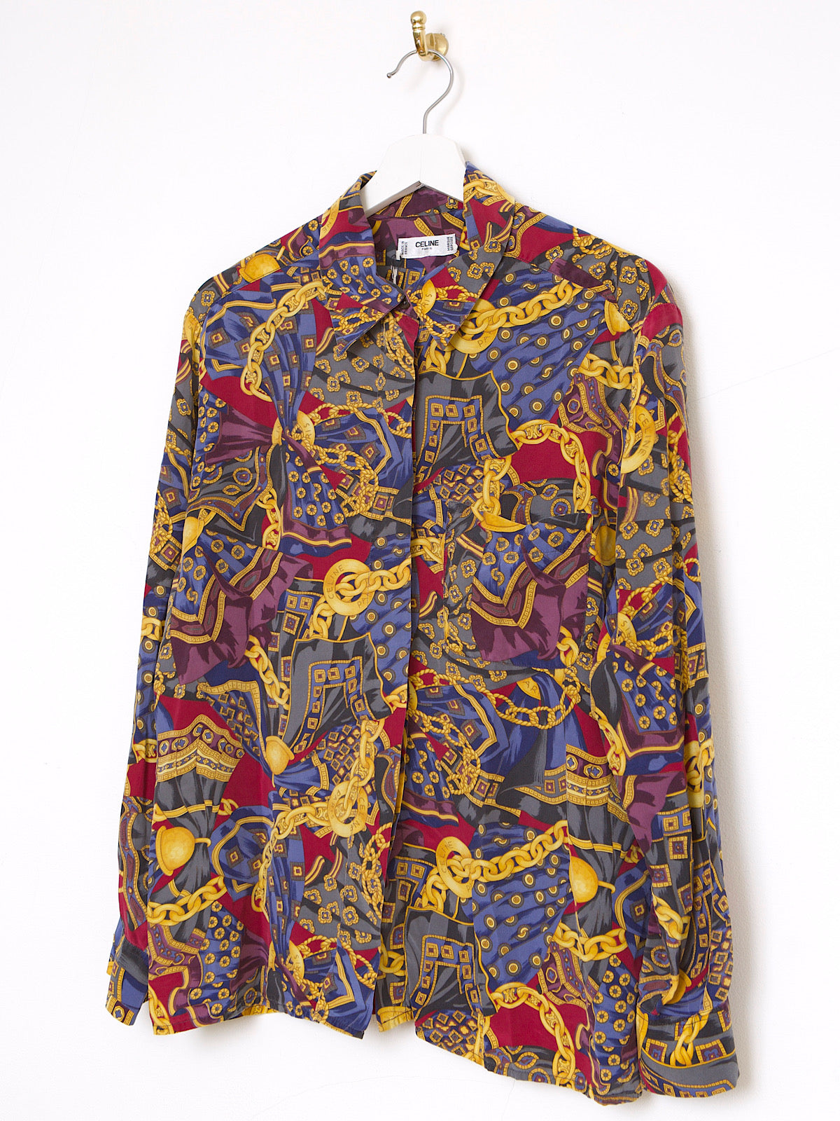 VINTAGE CELINE PURE SILK SHIRT