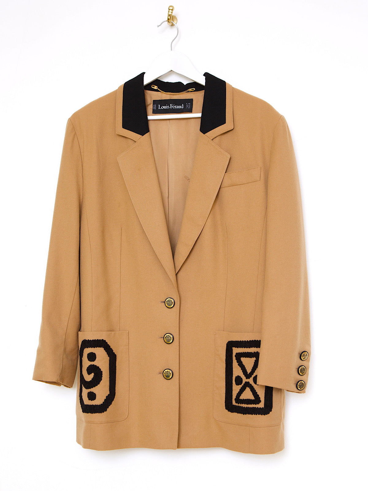 VINTAGE OVERSIZED BLAZER LOUIS FERAUD